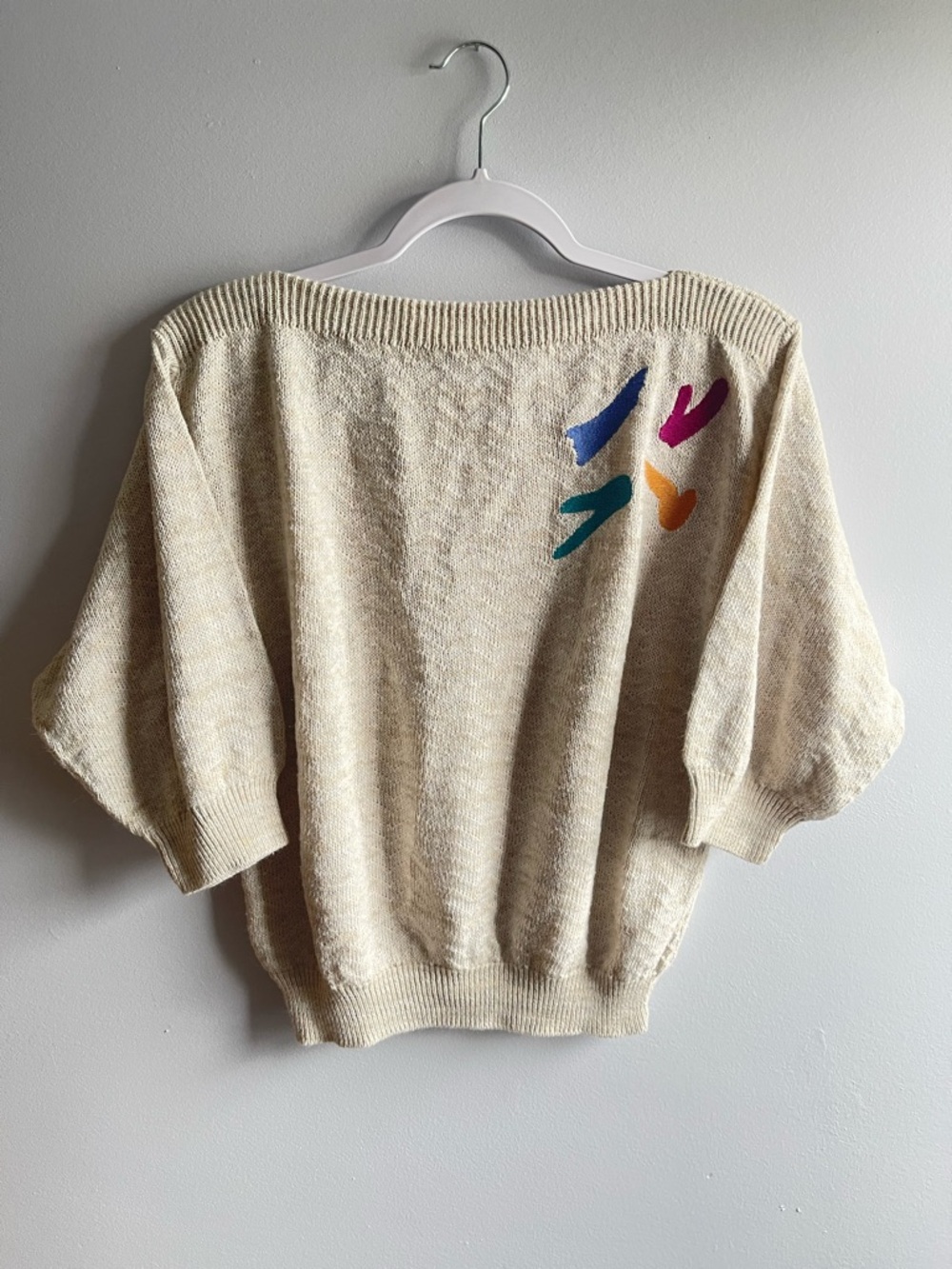 vintage 1980s abstract bill Cosby fresh prince women's sweater